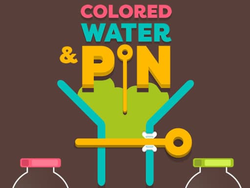 Colored Water &amp; Pin