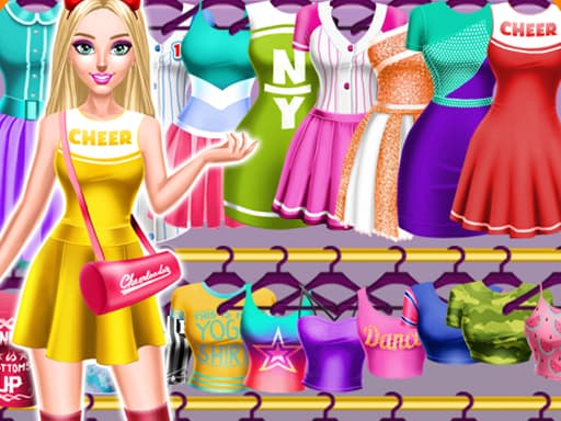Cheerleader Magazine Dress &amp; Makeover for Girls