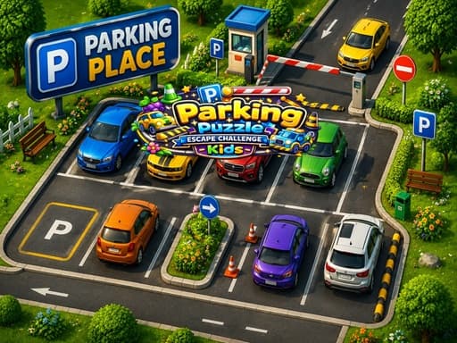 Parking Puzzle Escape Challenge   Kids