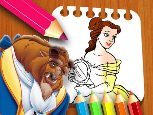 Beauty &amp; the Beast Coloring Book