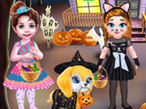Baby Taylor Halloween Fun - Makeup &amp; Dressup