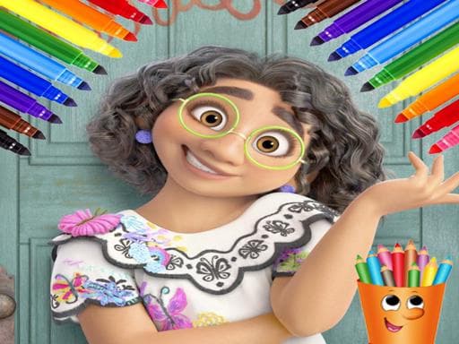 Mirabel Madrigal Coloring Book