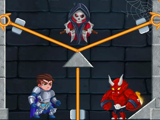 Hero Rescue - Pull the pin puzzle